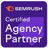 Semrush Certified Agency Partner Badge