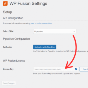 WpFusion CRM Paso 4