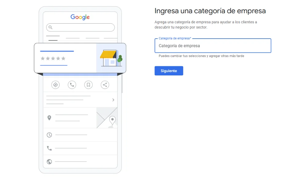 como hacer que mi empresa aparezca en google 6 Paso 6: Como hacer que mi empresa aparezca en google maps seleccionando la categoría