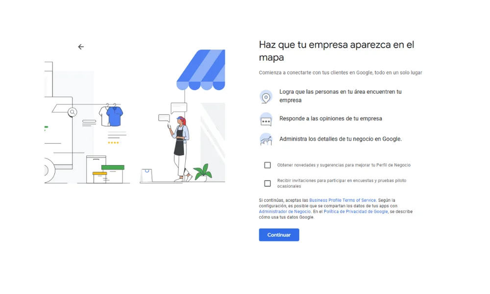 como hacer que mi empresa aparezca en google 8 Paso 8: Seleccionar opciones de notificaciones