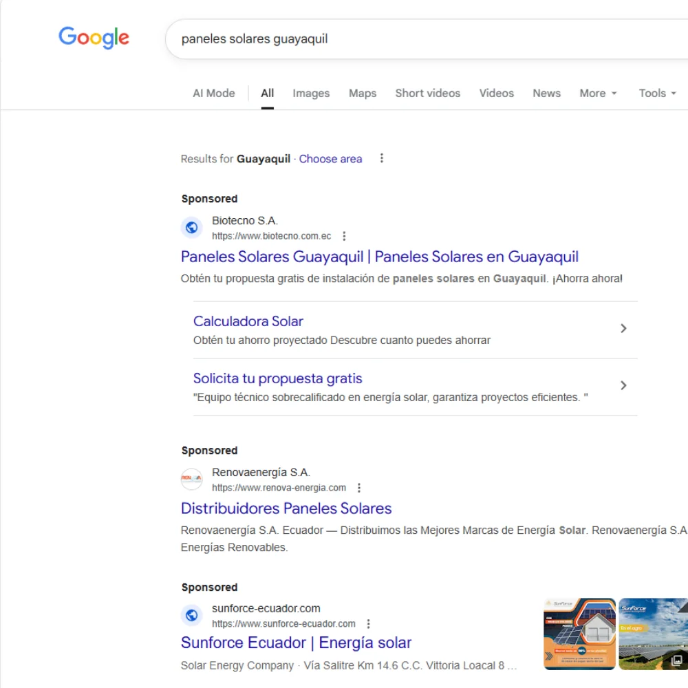 Campañas de Búsqueda